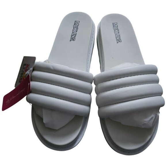 MUK LUKS Women Size 10 Sun Catcher Sandals - Picture 2 of 9